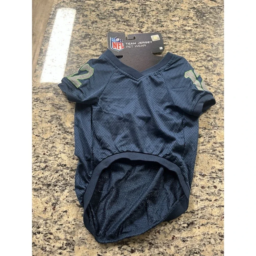 NWT Seattle Seahawks NFL pet jersey Number 